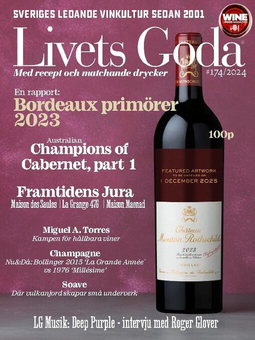 Title details for Livets Goda Wine Magazine by Produktionsgruppen Ek Förv AB - Available